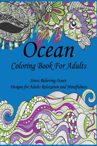 Ocean Coloring Book For Adults