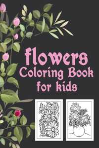 Flowers Coloring Book For Kids