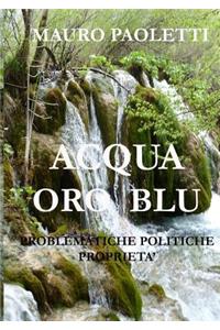 ACQUA ORO BLU Probelmatiche Politiche Propriet^