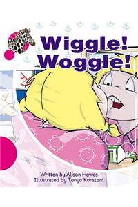 Spotty Zebra Pink B Ourselves - Wiggle Woggle (x6)