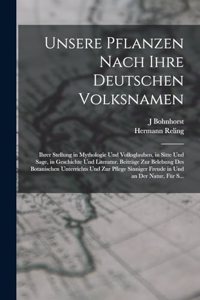 Unsere Pflanzen Nach Ihre Deutschen Volksnamen