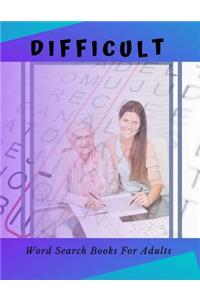 Difficult Word Search Books For Adults