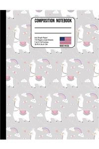 Composition Notebook 4x4 Graph Paper