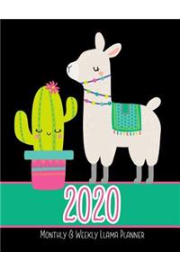 2020 Weekly & Monthly Llama Planner