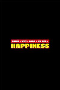 Anime Wifi Food My Bed Happiness