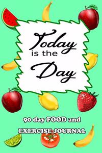 90 Day Food and Exercise Journal