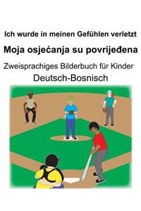 Deutsch-Bosnisch Ich wurde in meinen Gefühlen verletzt/Moja osjecanja su povrije&#273;ena Zweisprachiges Bilderbuch für Kinder