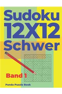 Sudoku 12x12 Schwer - Band 1