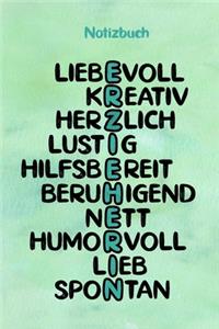 Notizbuch Erzieherin