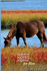 Sermon Notes Journal for Men