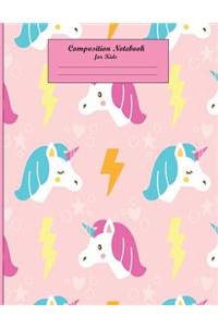 Composition Notebook for Kids