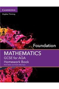 GCSE Mathematics for AQA Foundation Homework Book