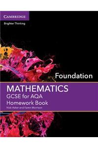 GCSE Mathematics for Aqa Foundation Homework Book