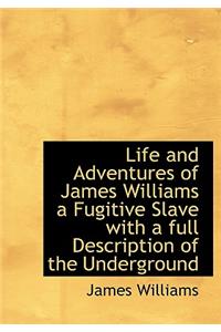 Life and Adventures of James Williams a Fugitive Slave with a Full Description of the Underground