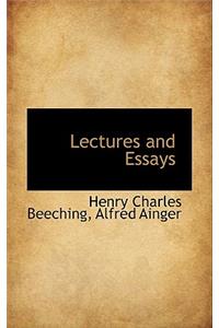 Lectures and Essays