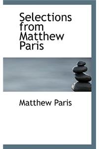 Selections from Matthew Paris