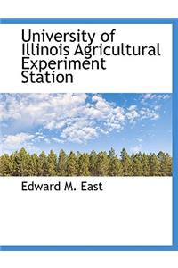 University of Illinois Agricultural Experiment Station