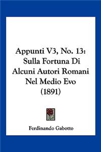 Appunti V3, No. 13