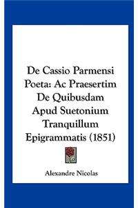 de Cassio Parmensi Poeta