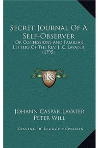 Secret Journal of a Self-Observer