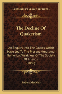 Decline of Quakerism