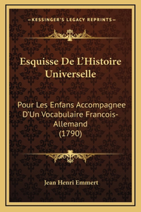 Esquisse De L'Histoire Universelle