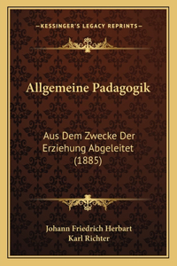 Allgemeine Padagogik