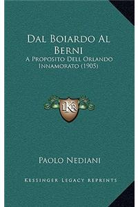 Dal Boiardo Al Berni