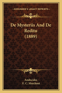 De Mysteriis And De Reditu (1889)