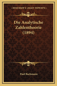 Die Analytische Zahlentheorie (1894)