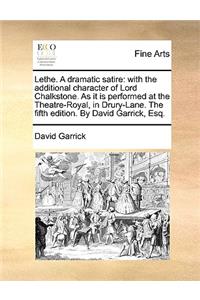 Lethe. a Dramatic Satire