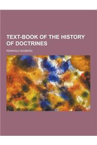 Text-Book of the History of Doctrines