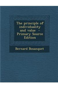 The Principle of Individuality and Value
