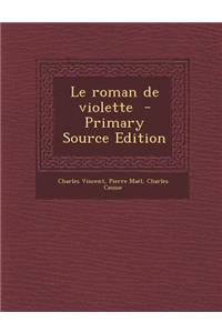 Le Roman de Violette