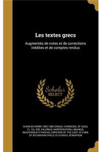Les textes grecs