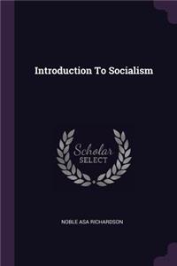 Introduction To Socialism