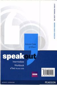 Speakout Intermediate Workbook eText Access Card