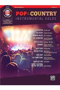 Pop & Country Instrumental Solos Alto Saxophone