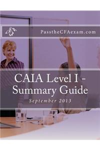 CAIA Level I - Summary Guide