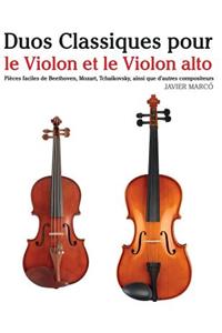 Duos Classiques Pour Le Violon Et Le Violon Alto