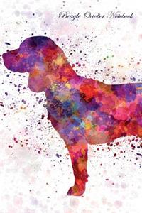 Beagle October Notebook Beagle Record, Log, Diary, Special Memories, To Do List, Academic Notepad, Scrapbook & More