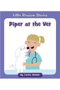 Piper at the Vet