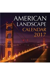 American Landscape Calendar 2017: 16 Month Calendar