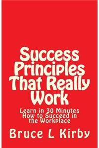 Success Principles That Really Work
