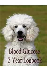 Blood Glucose 3 Year Logbook