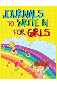 Journals To Write In For Girls