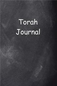Torah Journal Chalkboard Design