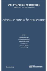 Advances in Materials for Nuclear Energy: Volume 1514