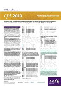 Erc-CPT 2019 Neurology/Neurosurgery