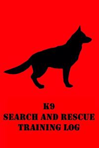 K9 Search and Rescue Training Log